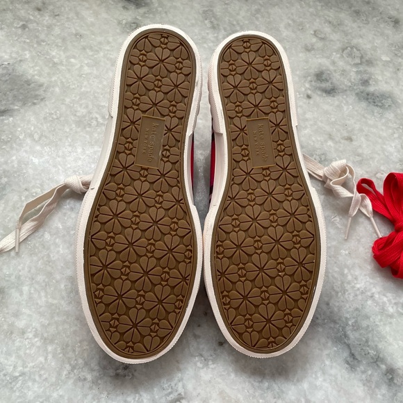 NWOT Kate Spade New York “Vale” Pink & Red Plaid Shoes - Picture 8 of 10